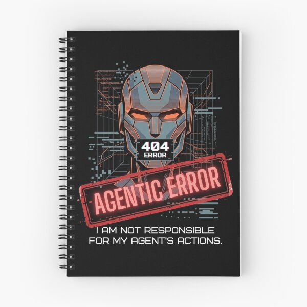Item preview, Agentic Error - The AI Blame Game Design designed and sold by KAYJAY DESIGNS.