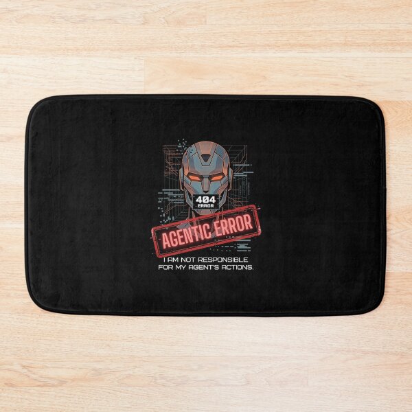 Item preview, Agentic Error - The AI Blame Game Design designed and sold by KAYJAY DESIGNS.