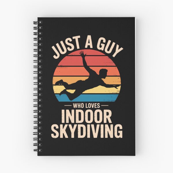 Item preview, Just A Guy Who Loves Indoor Skydiving designed and sold by FaithAbbott.