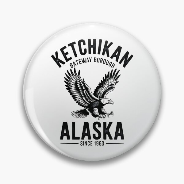 Item preview, KETCHIKAN GATEWAY BOROUGH, ALASKA. EAGLE WILDLIFE BIRD designed and sold by FaithAbbott.