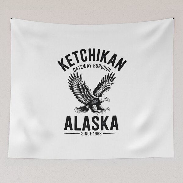 Item preview, KETCHIKAN GATEWAY BOROUGH, ALASKA. EAGLE WILDLIFE BIRD designed and sold by FaithAbbott.