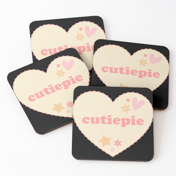 Item preview, Cutie Pie Heart Coquette Aesthetic Design designed and sold by Twinkley-tees.