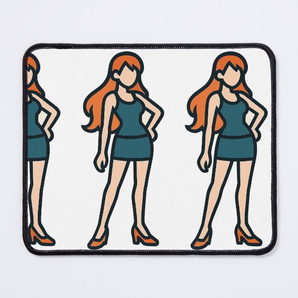 Item preview, One Piece – Nami – Minimalist Icon designed and sold by AnimeShin.