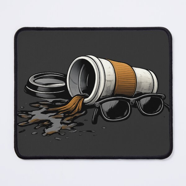 Item preview, Burned Out Mood – Empty Cup designed and sold by DesignsByHania.