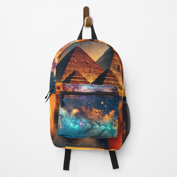 Item preview, Pyramids of the Infinite Night designed and sold by Undersea Ai Art.