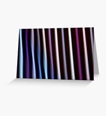 Stripes in Motion #2 Greeting Card