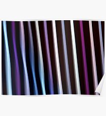 Stripes in Motion #2 Poster
