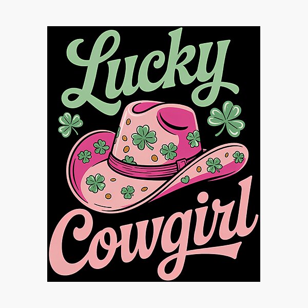 Item preview, St Patrick Day Western Cowgirl designed and sold by lilensgavadur.