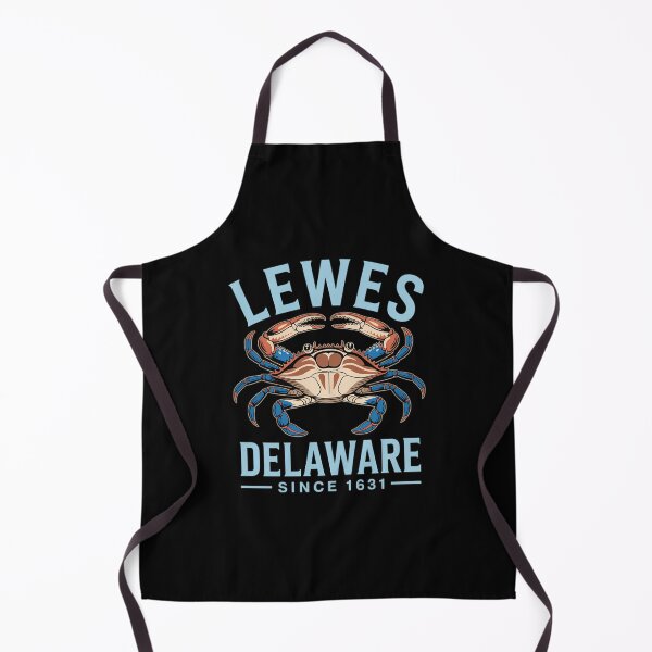Item preview, Lewes Delaware Since 1631 Blue Claw Crab Pale Blue Letters designed and sold by FaithAbbott.