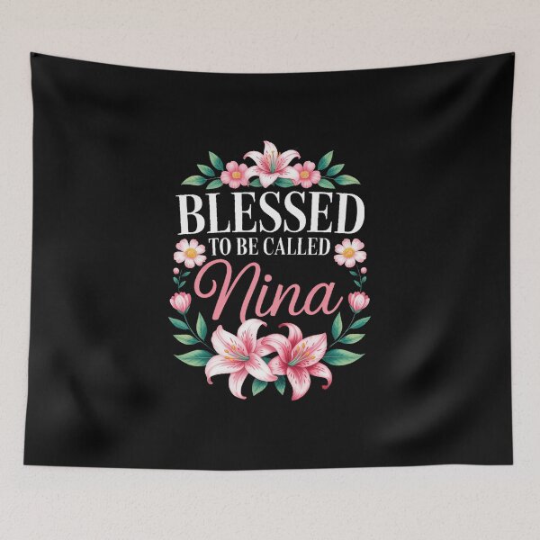 Item preview, Blessed To Be Called Nina Mothers Day designed and sold by IdunayaStore.