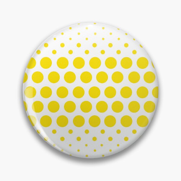 Item preview, Dotwave Vivid Yellow Polka Dots on White designed and sold by POLKAIWERX.