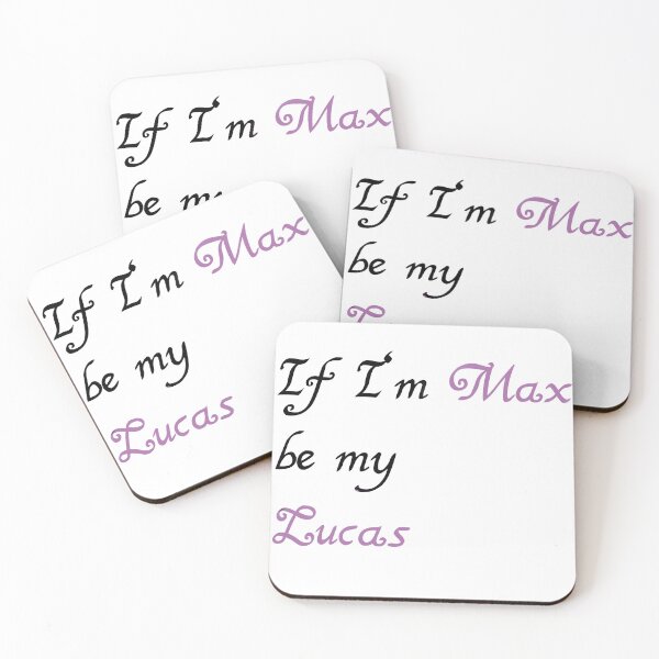 Item preview, If I’m Max Be My Lucas | Stranger Things Couple Quote Gift designed and sold by Fandom Universe.