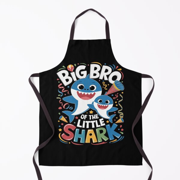 Item preview, Big Bro Of The Little Shark Little Brother Shark Birthday  designed and sold by DigitaldeligArt.