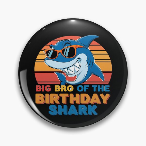 Item preview, Big Bro of the Shark Birthday Brother Matching Family 1 ig Bro Of The Little Shark Little Brother Shark Birthday  designed and sold by DigitaldeligArt.