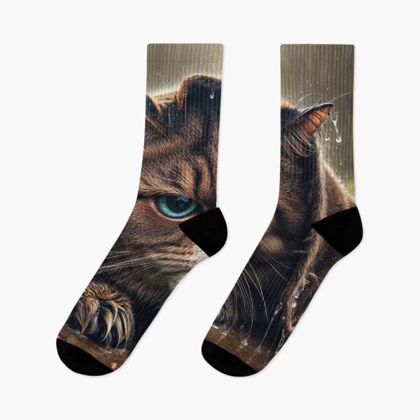 Item preview, Paws In The Rain designed and sold by Undersea Ai Art.