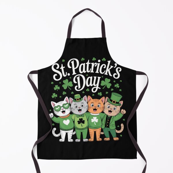 Item preview, St Patricks Day Cats Funny Irish Shamrocks designed and sold by lilensgavadur.