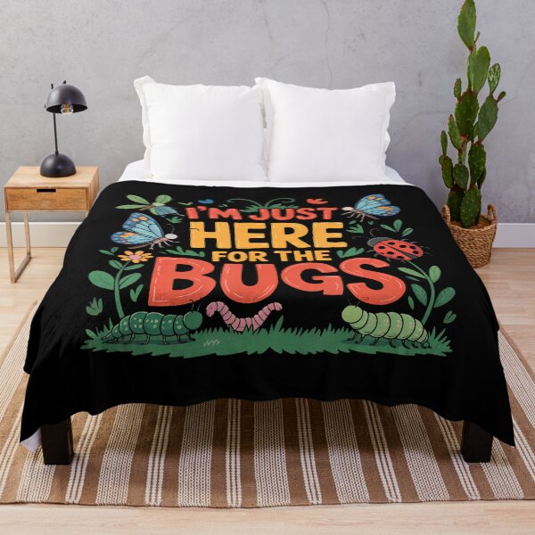 Item preview, I'M Just Here For The Bugs Hunter Insect Lover Entomology designed and sold by charitashmoqs.