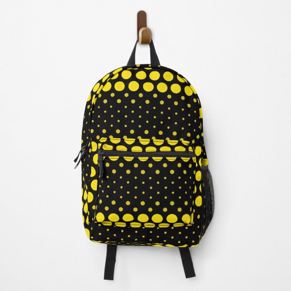 Item preview, Dotwave Vivid Yellow Polka Dot on Black designed and sold by POLKAIWERX.