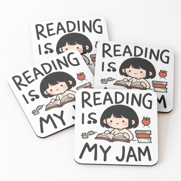 Item preview, Reading Is My Jam Books Library Cozy Strawberry designed and sold by HumansStuck12.
