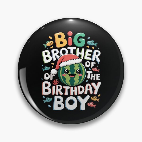 Item preview, Big Brother Of The Birthday Boy Melon Family Matching  designed and sold by DigitaldeligArt.