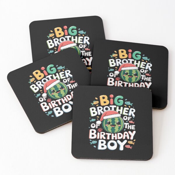 Item preview, Big Brother Of The Birthday Boy Melon Family Matching  designed and sold by DigitaldeligArt.