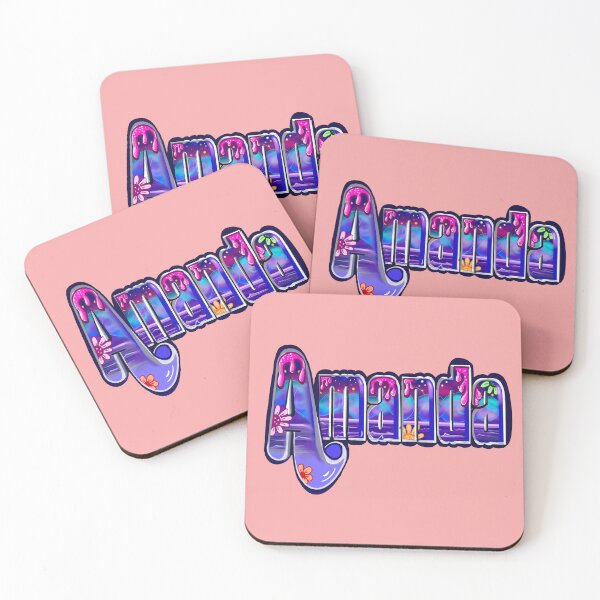 Item preview, Amanda - personalized custom name gift for girls named Amanda The top 10 best Personalized Custom Name gift ideas for Amanda designed and sold by Artonmytee.