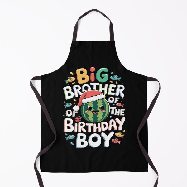 Item preview, Big Brother Of The Birthday Boy Melon Family Matching designed and sold by DigitaldeligArt.