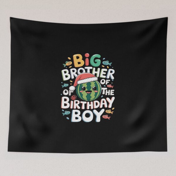Item preview, Big Brother Of The Birthday Boy Melon Family Matching  designed and sold by DigitaldeligArt.