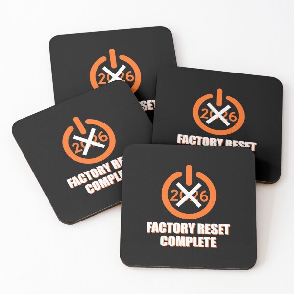 Item preview, Factory Reset Complete - 2026 Hard Reset Graphic designed and sold by KAYJAY DESIGNS.