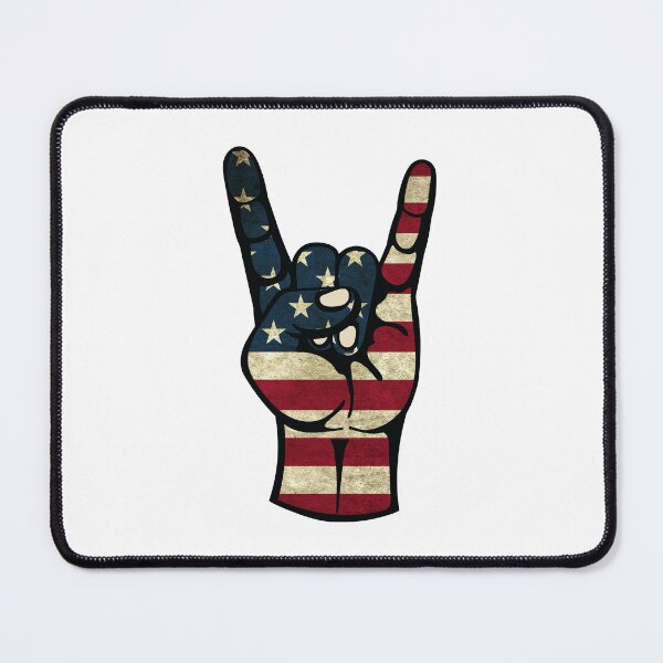 Item preview, Vintage American Rock Hand Sign designed and sold by Marshallamoakohene.