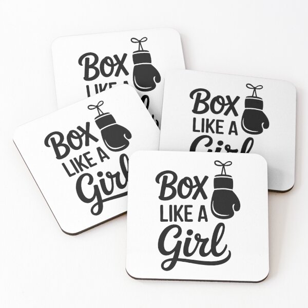 Item preview, Box Like a Girl Boxing Gloves designed and sold by IdunayaStore.