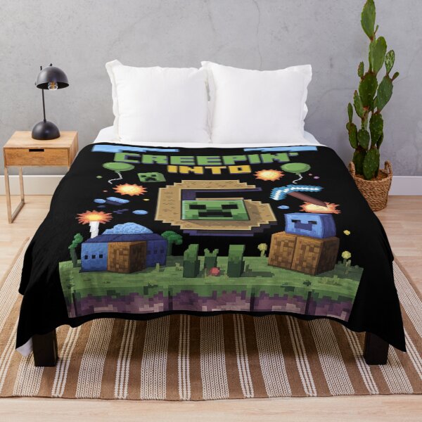 Item preview, 6th Birthday Gamer Pixel Creepin’ Into 6 Video Game Party 8  designed and sold by MarkLeedsArt.
