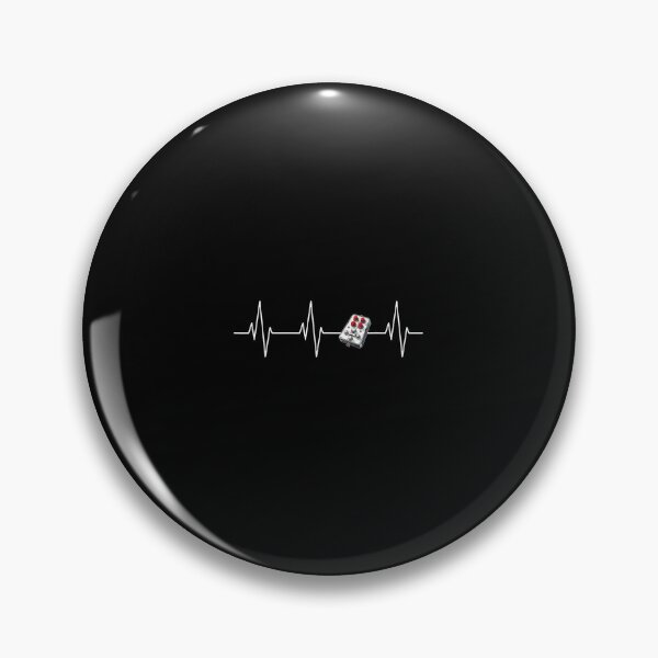 Item preview, Guitar Or Bass Stompbox Pedal Heartbeat Ecg designed and sold by charitashmoqs.