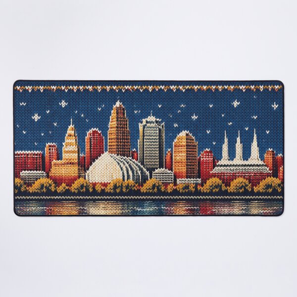 Item preview, Kansas Skyline, knit design designed and sold by Mauswohn.