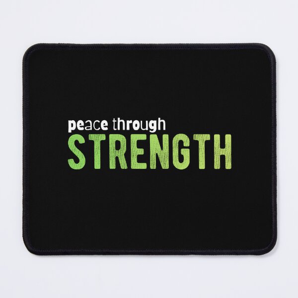 Item preview, peace through strength designed and sold by darkthings design.