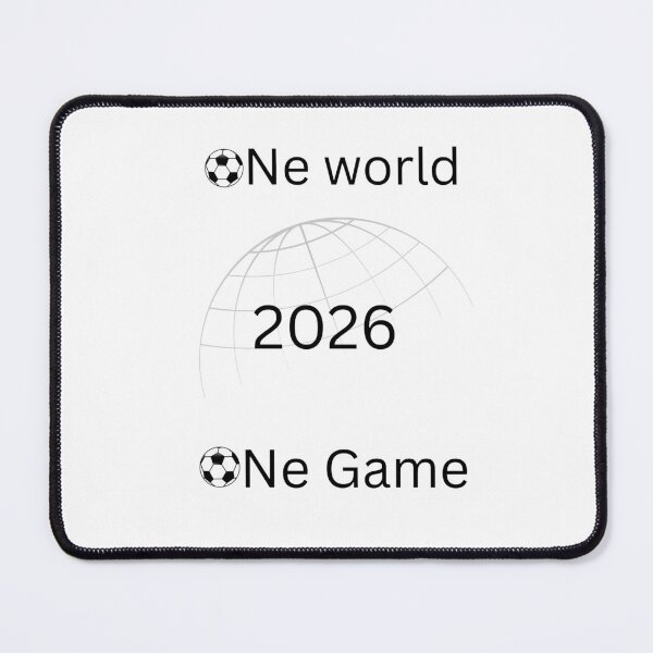Item preview, One World One Game – football Sport Design designed and sold by designoorkh.