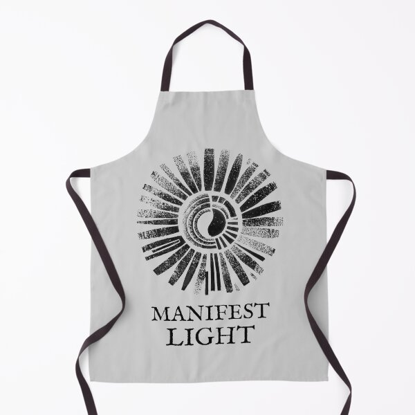 Item preview, Manifest Light Emblem, Black on Light Grey designed and sold by nikoart001.