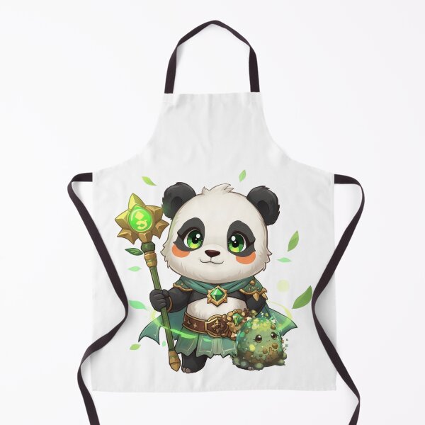 Item preview, Eldarion Greenbloom – Warden of the Living Earth | Monzora Fantasy Panda Druid designed and sold by Monzora.