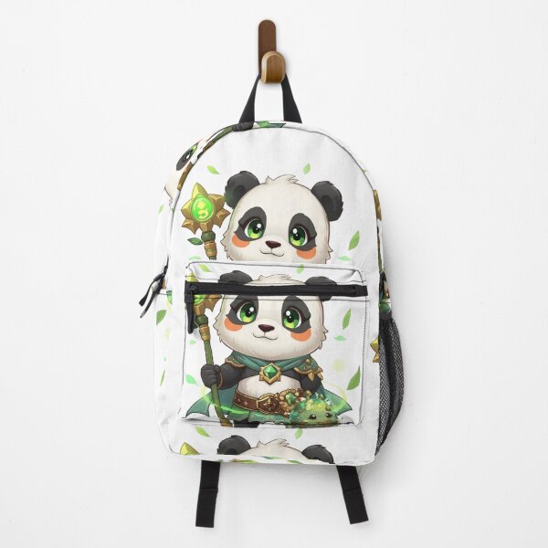 Item preview, Eldarion Greenbloom – Warden of the Living Earth | Monzora Fantasy Panda Druid designed and sold by Monzora.