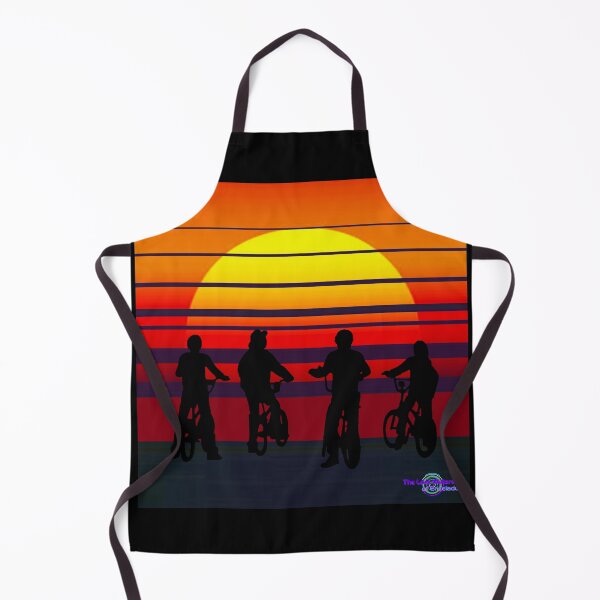Item preview, 4 bikes line sun rise designed and sold by Lost Waters of Enceladus.