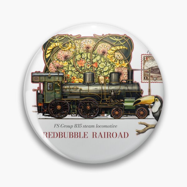 Item preview, REDBUBBLE RAILROAD - FS Group 835 designed and sold by GalluzziART.