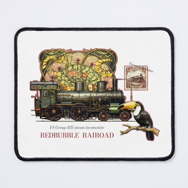 Item preview, REDBUBBLE RAILROAD - FS Group 835 designed and sold by GalluzziART.