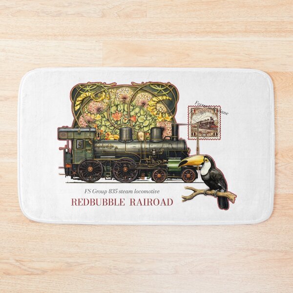 Item preview, REDBUBBLE RAILROAD - FS Group 835 designed and sold by GalluzziART.