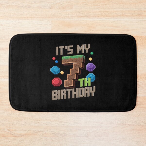 Item preview, 7th Birthday Boy It's My 7th Birthday Video Game Pixel designed and sold by MarkLeedsArt.