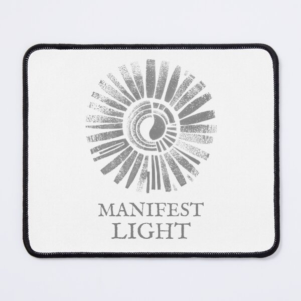 Item preview, Manifest Light Emblem, Dark Grey on White designed and sold by nikoart001.
