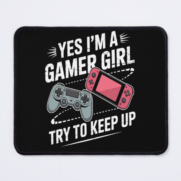 Item preview, Yes I'm A Gamer Girl Video Gamer Gaming Lover designed and sold by StuffNestie.