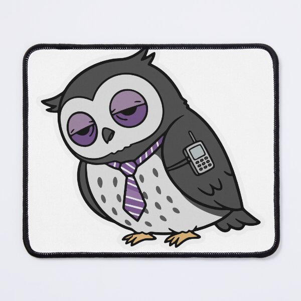 Item preview, Corporate Owl - On Call Night Shift Sticker designed and sold by misticalplace.