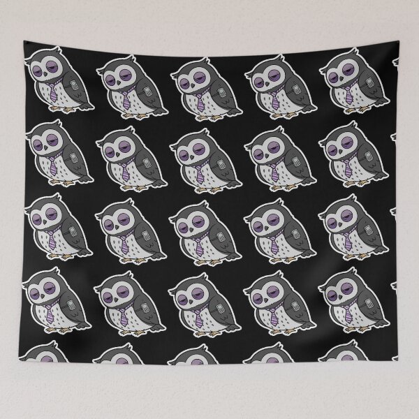 Item preview, Corporate Owl - On Call Night Shift Sticker designed and sold by misticalplace.