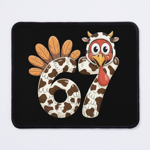 Item preview, Funny 67 Six Seven Turkey Cow Costume Thanksgiving Shirt designed and sold by LashondaGreen89.