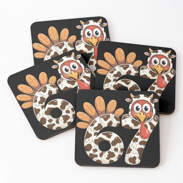 Item preview, Funny 67 Six Seven Turkey Cow Costume Thanksgiving Shirt designed and sold by LashondaGreen89.